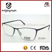 Italy design ce fashionable unisex metal optical spectacles
